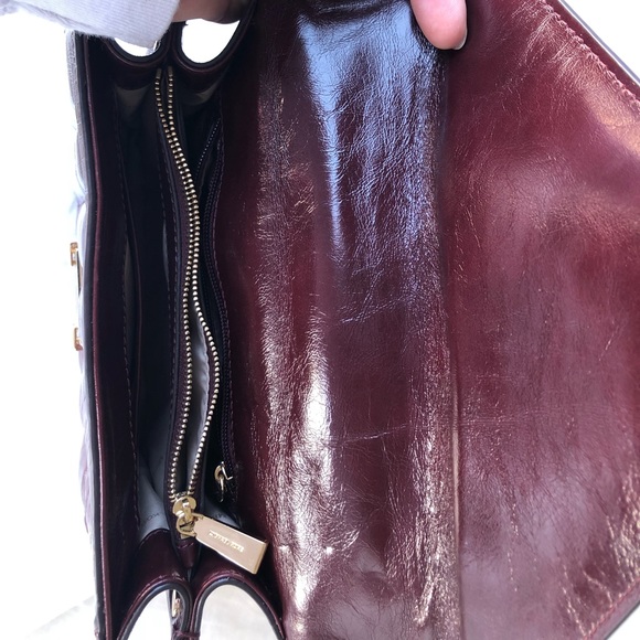 Michael Kors Oxblood Large Quilted Whitney Bag - Picture 9 of 9